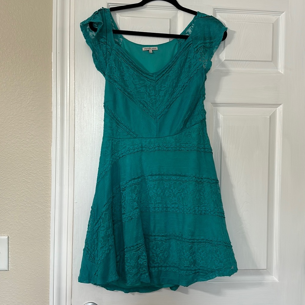 Charlotte Russe | Lace Floral Dress